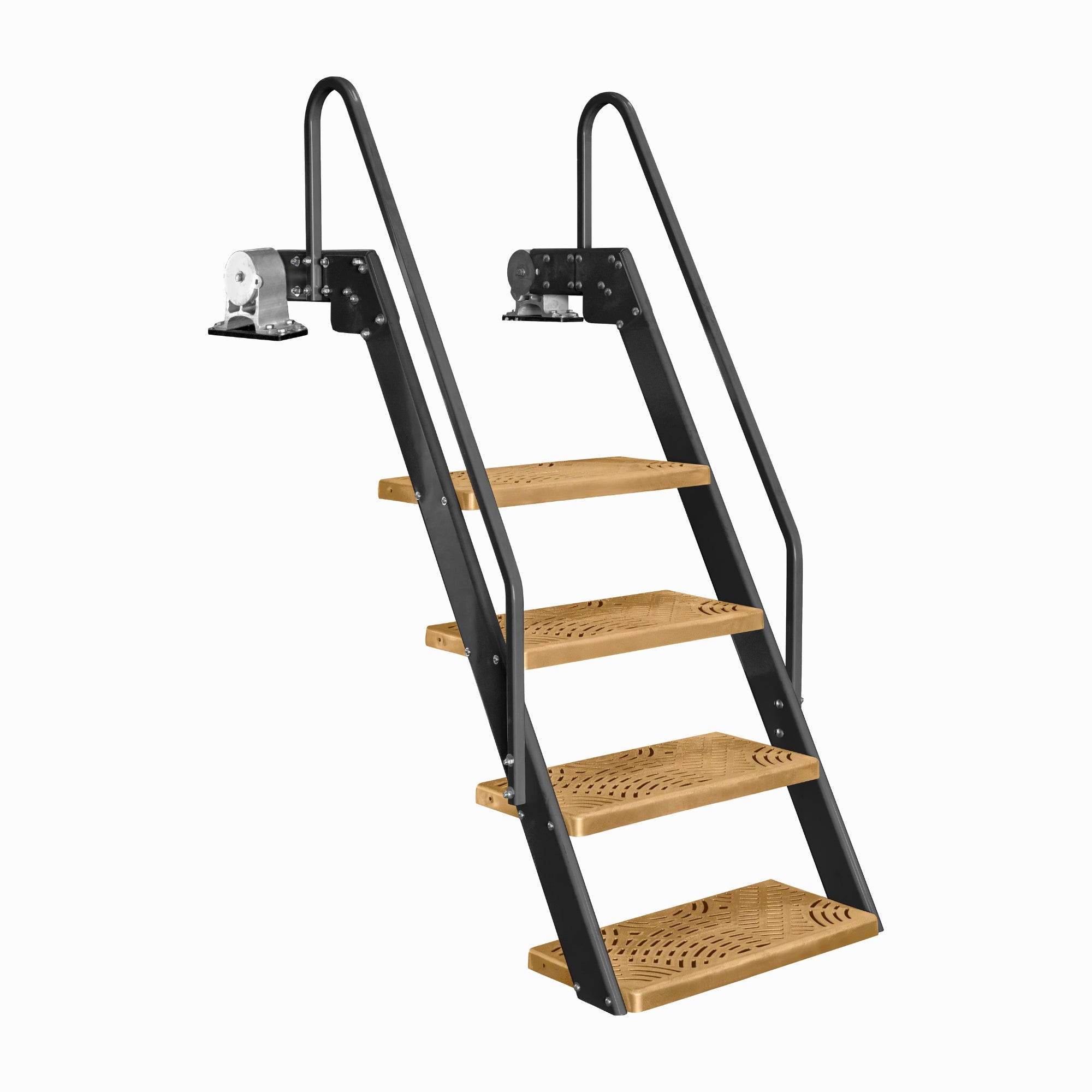 NautiSteps Lite - Compact Spring Assisted Dock Ladder