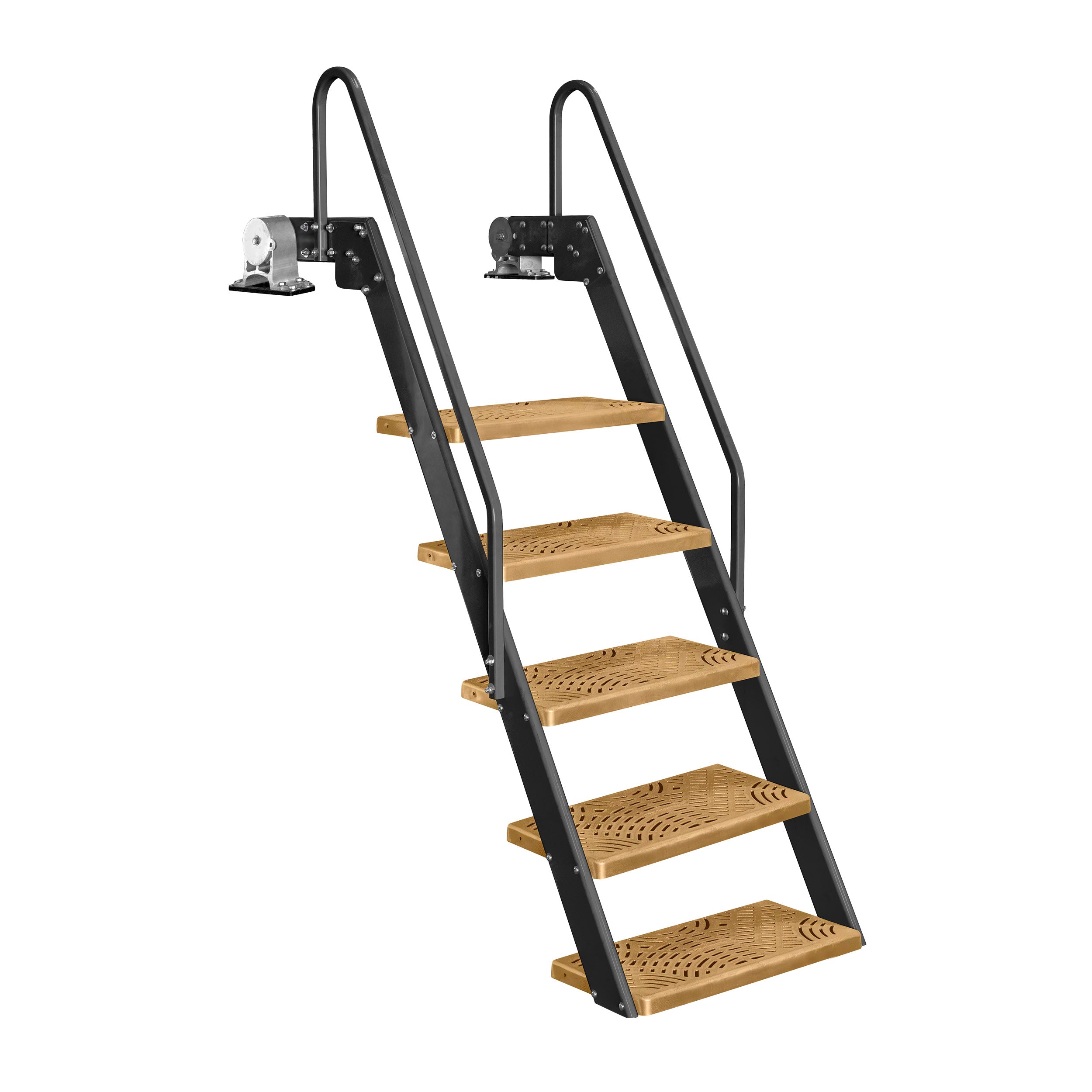 NautiSteps Lite - Compact Spring Assisted Dock Ladder