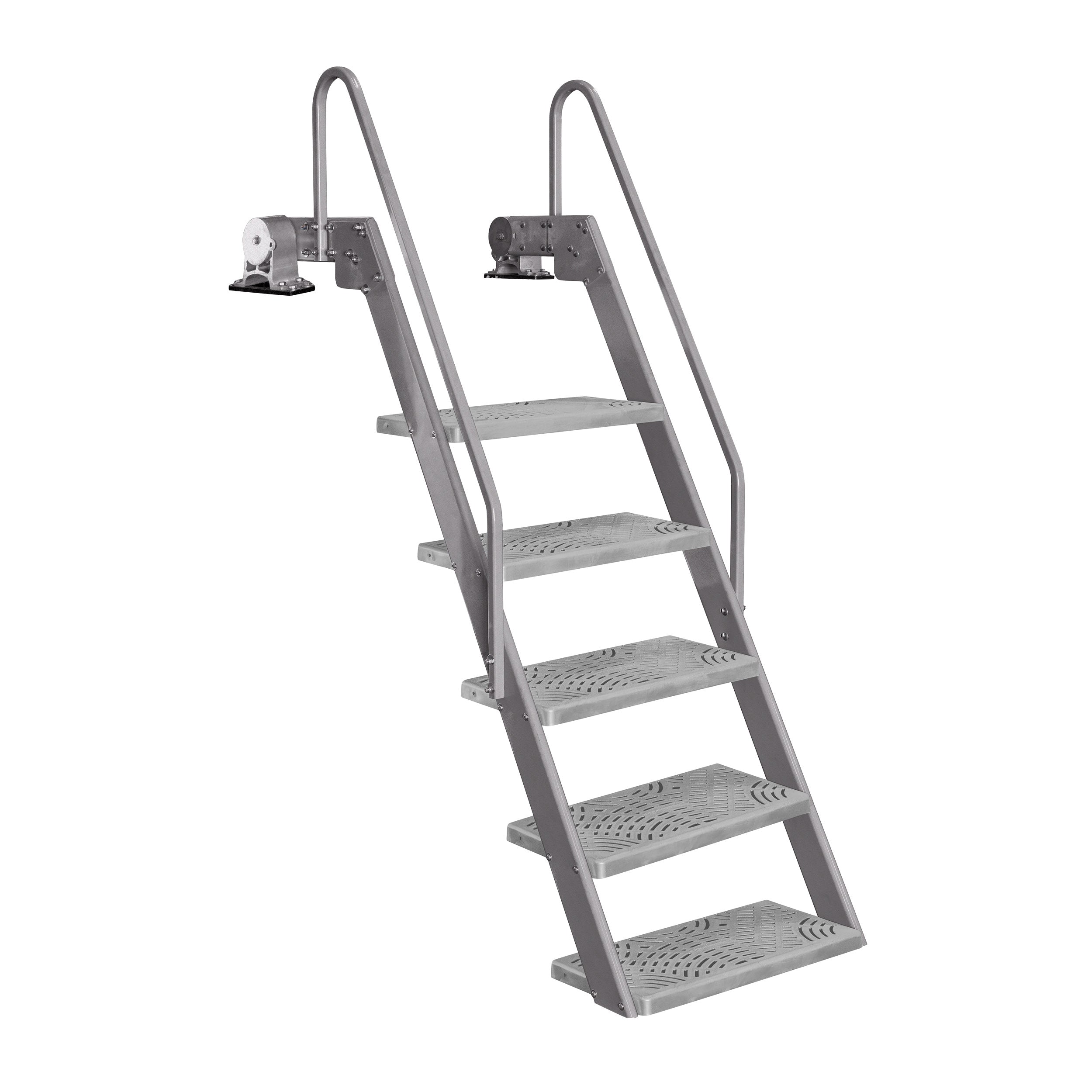 NautiSteps Lite - Compact Spring Assisted Dock Ladder