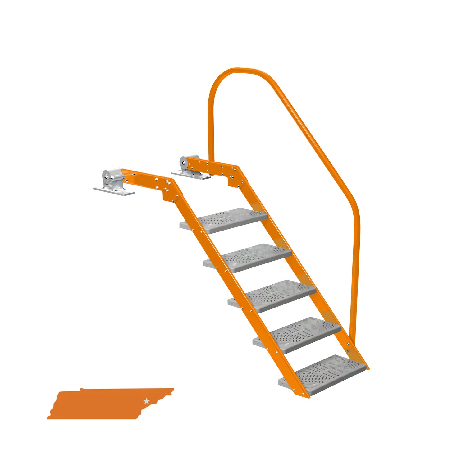 NautiSteps Dock Ladder - Game Day Colors (1 Handrail)