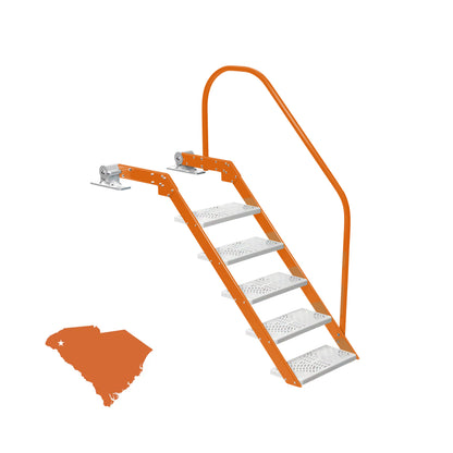 NautiSteps Dock Ladder - Game Day Colors (1 Handrail)