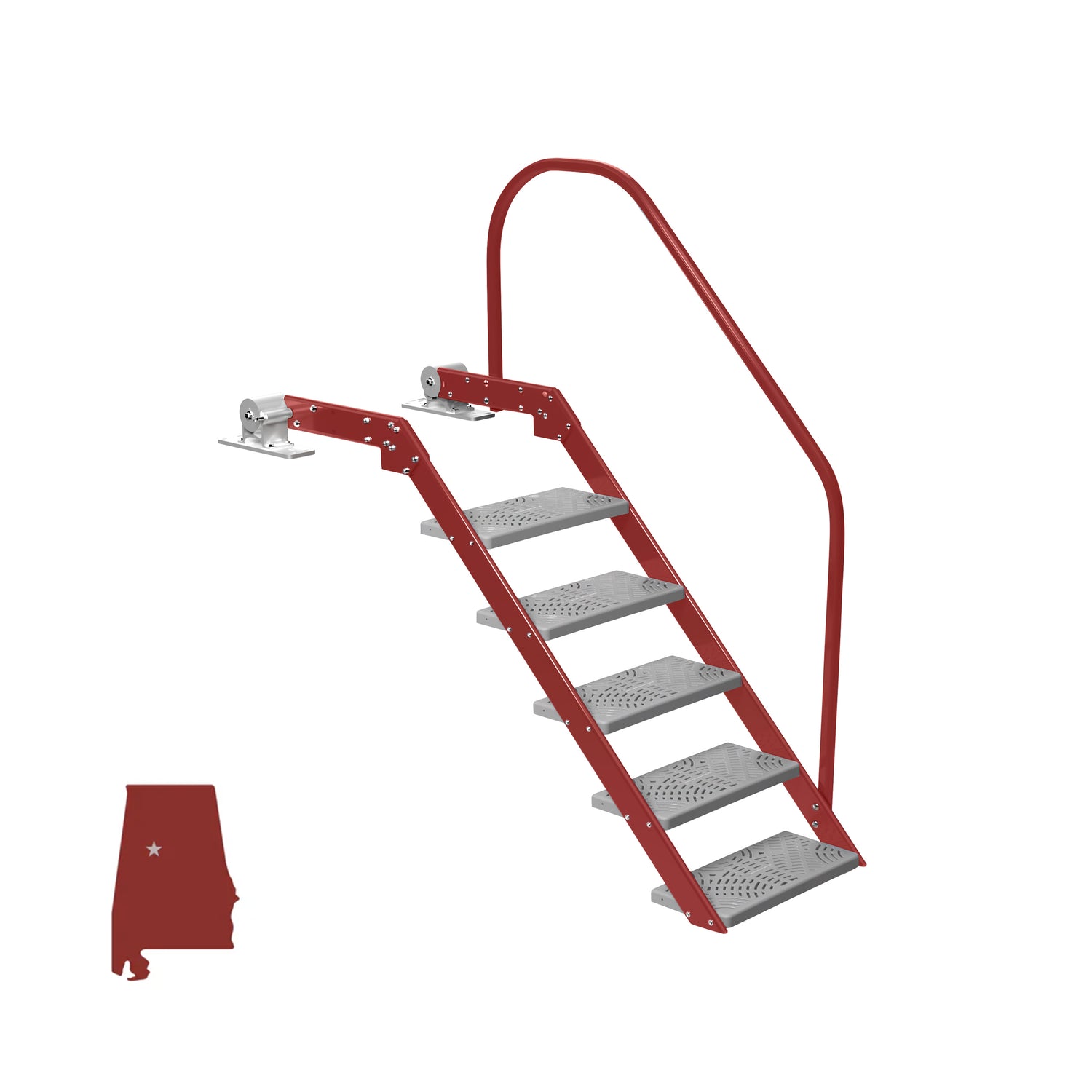 NautiSteps Dock Ladder - Game Day Colors (1 Handrail)