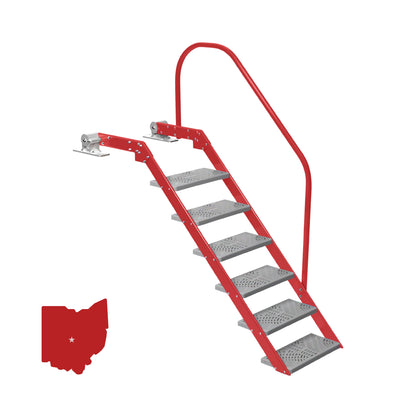 NautiSteps Dock Ladder - Game Day Colors (1 Handrail)