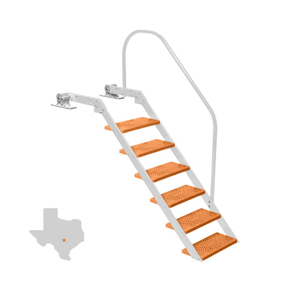 NautiSteps Dock Ladder - Game Day Colors (1 Handrail)