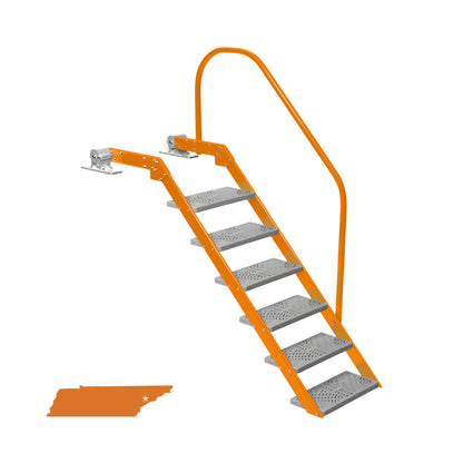 NautiSteps Dock Ladder - Game Day Colors (1 Handrail)