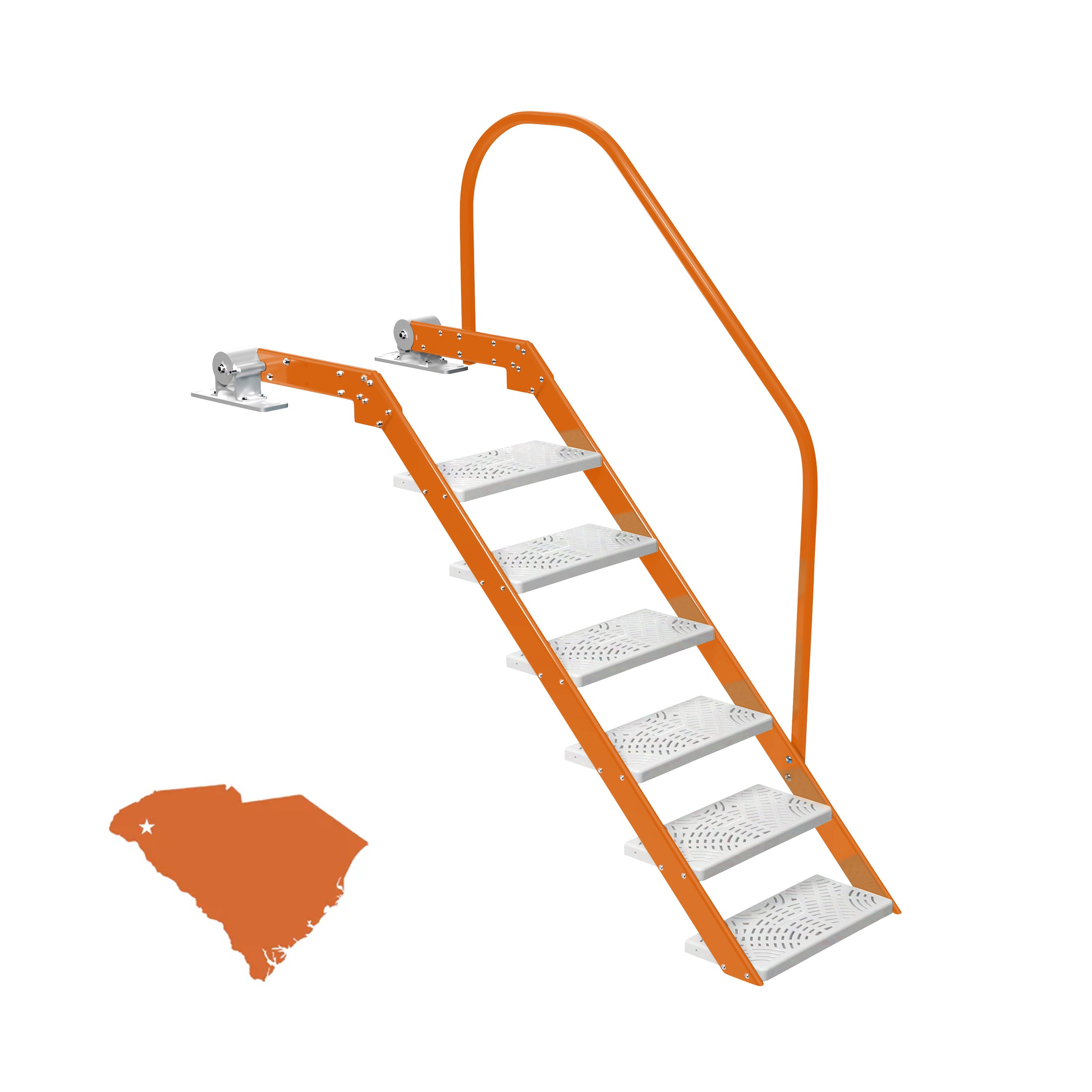 NautiSteps Dock Ladder - Game Day Colors (1 Handrail)