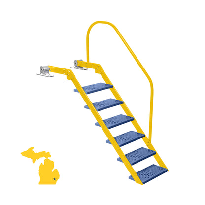 NautiSteps Dock Ladder - Game Day Colors (1 Handrail)