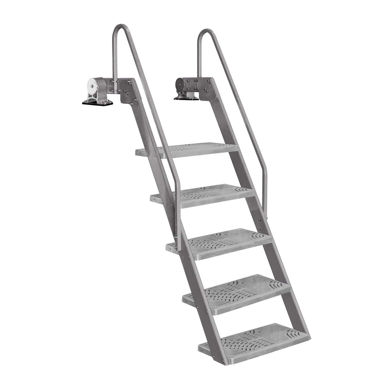 NautiSteps Lite - Compact Spring Assisted Dock Ladder